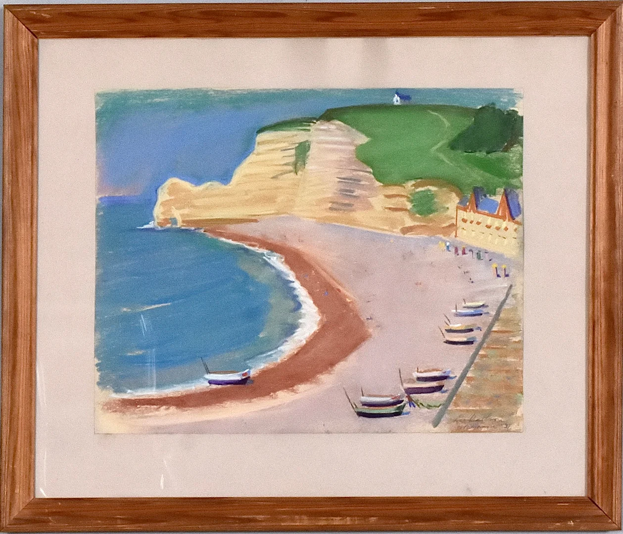 ARWID KARLSSON. Pastell. — Paintings — Halmstads Auktionskammare