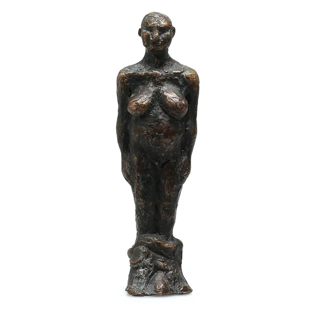 MARGARETA RENBERG (1945-2005). Skulptur, brons, 1900/2000-tal.