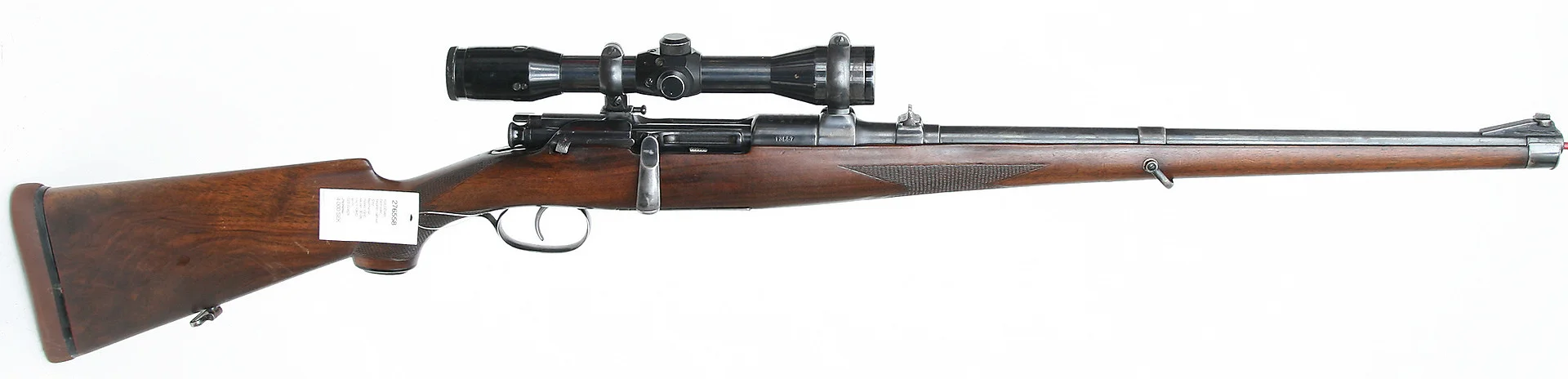 (163) KULGEVÄR, österikiskt, Repeter, fabrikat Steyr Mannlicher, modell 1950, kaliber .30-06, tillv.nr 13667, se-nr SE0165626. — Rifles — Mauritz Widforss