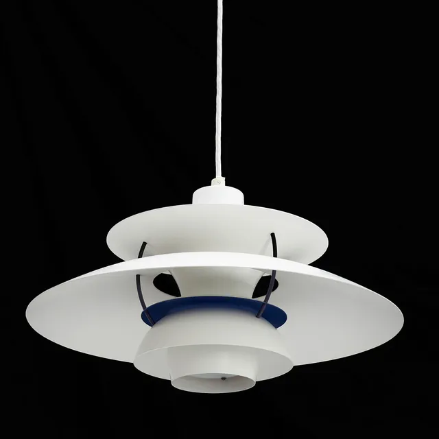 POUL HENNINGSEN & LOUIS POULSEN. Taklampa, modell ”PH 5”, Danmark, 1960-tal.