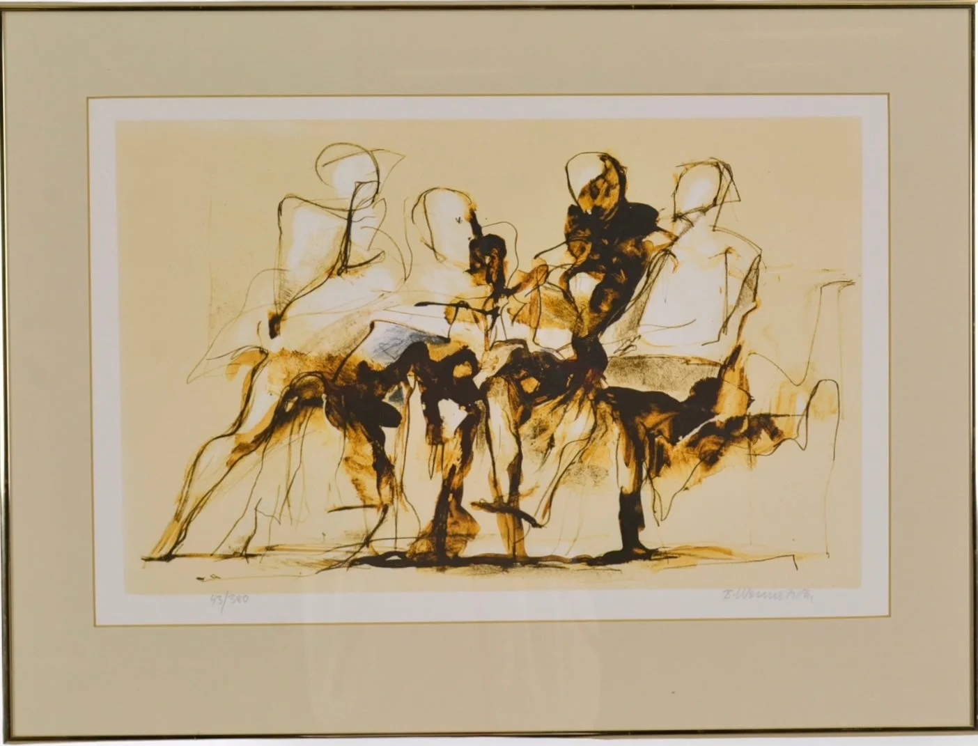 BERNDT WENNSTRÖM. Färglitografi. — Engravings & Prints — Halmstads Auktionskammare