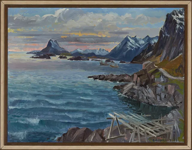 Helmersen, Odd — "Lofoten, Kabelvåg"