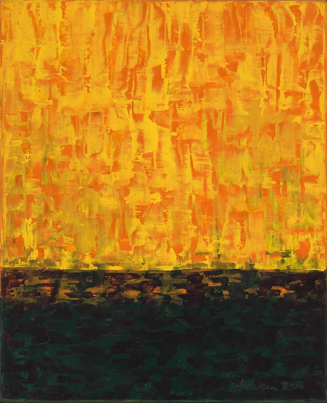 Andersen, Pia — "Himmelstrøg VII" 2000 — Kunst/Maleri — Blomqvist