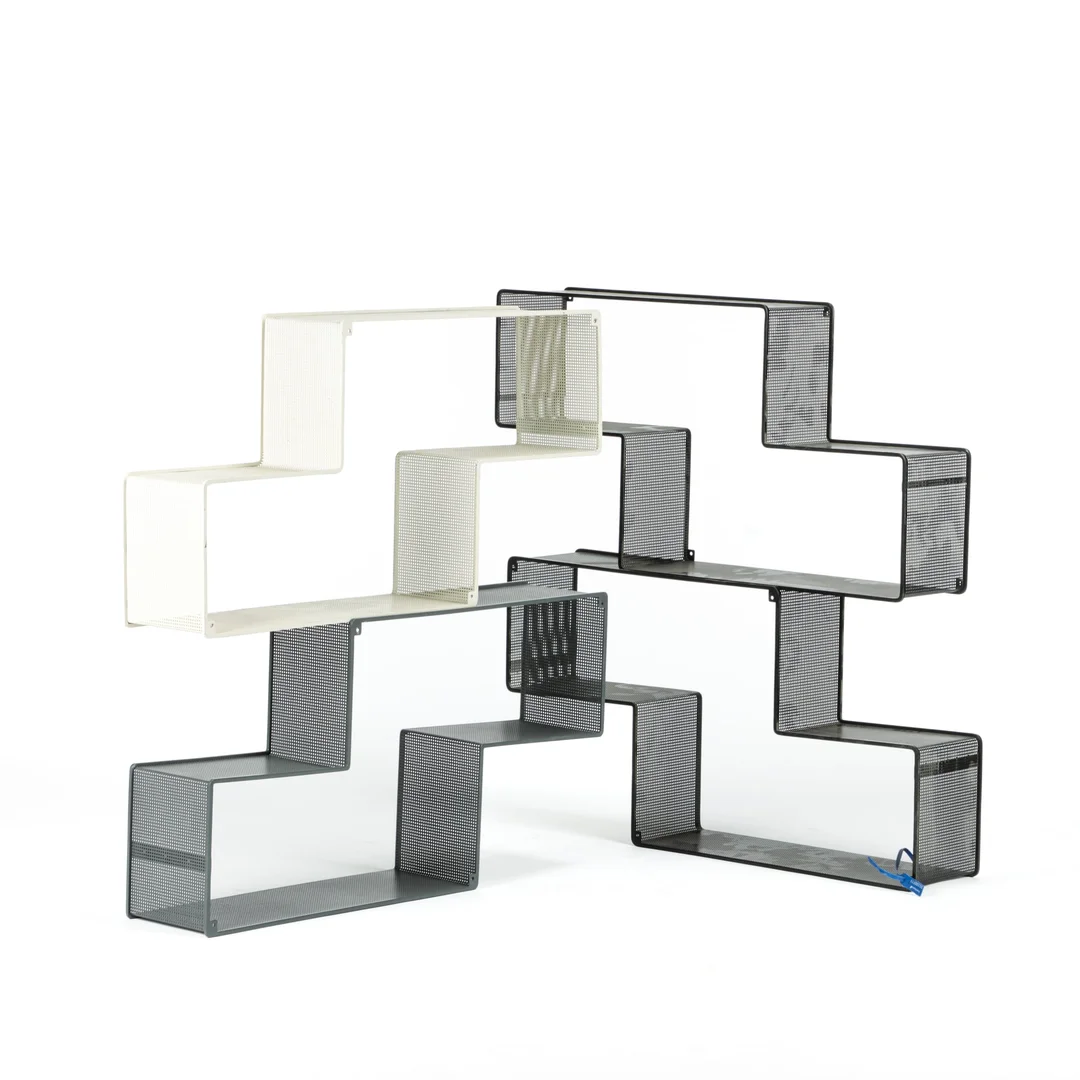 Mathieu Matégot for Gubi. Four Dédal Bookcases. (4) — Furniture/Shelving — Lauritz