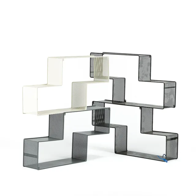 Mathieu Matégot for Gubi. Four Dédal Bookcases. (4)