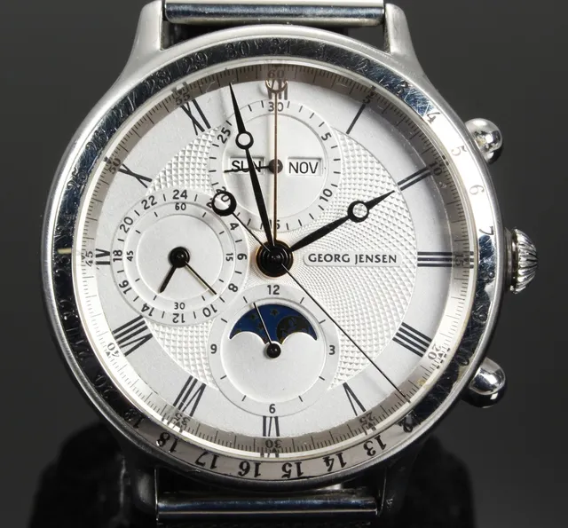 Bo Bonfils for Georg Jensen. 'Triple Calendar Moonphase'