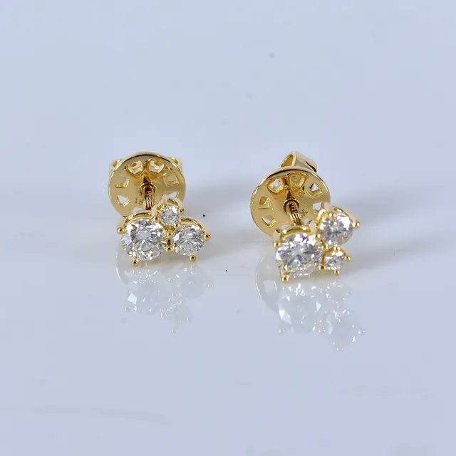 DIAMANTÖRHÄNGEN, 0,54ct, 18K.
