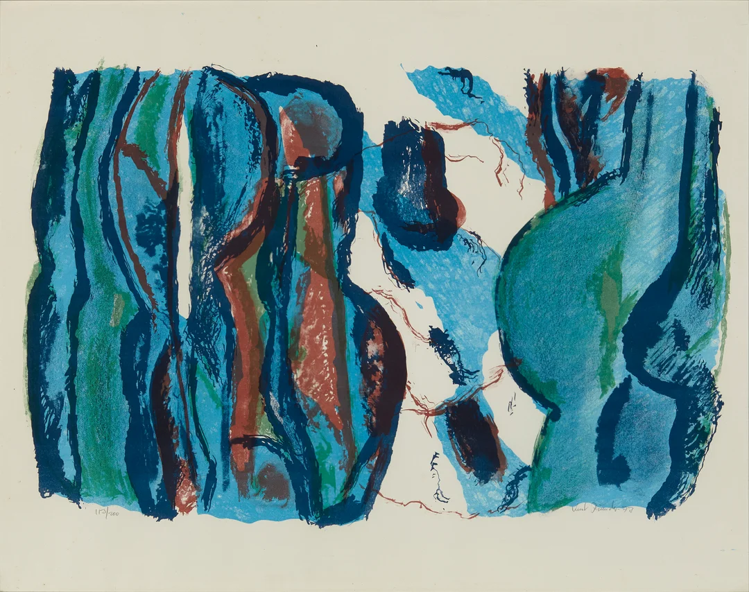 Rumohr, Knut — Komposisjon, 1977 — Kunst/Grafikk — Blomqvist