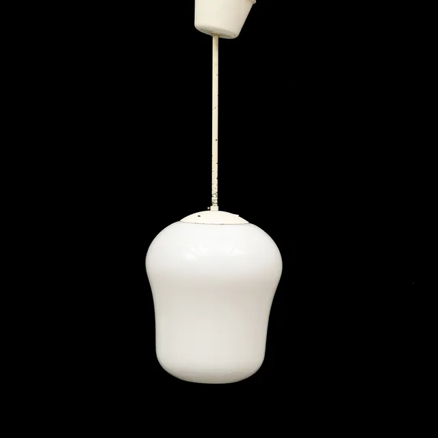 TAKLAMPA, glas, Asea belysning, 1900-talets mitt.