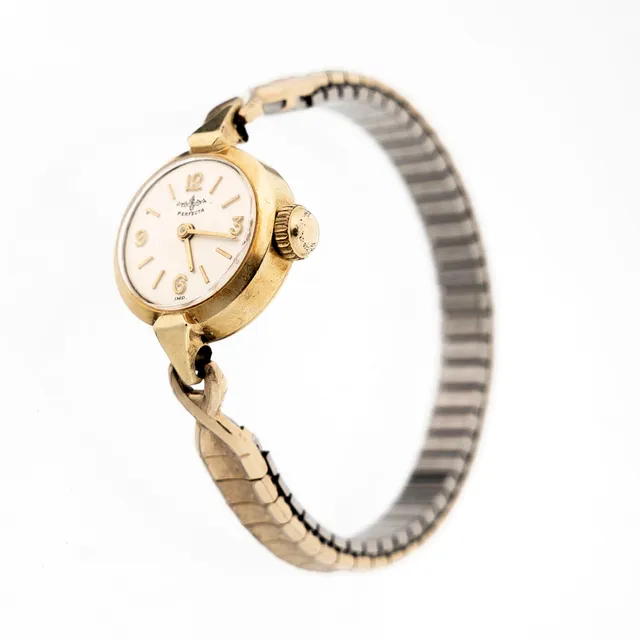 DAMUR, Perfecta, Schweiz, 14k guld, 1960/70-tal.