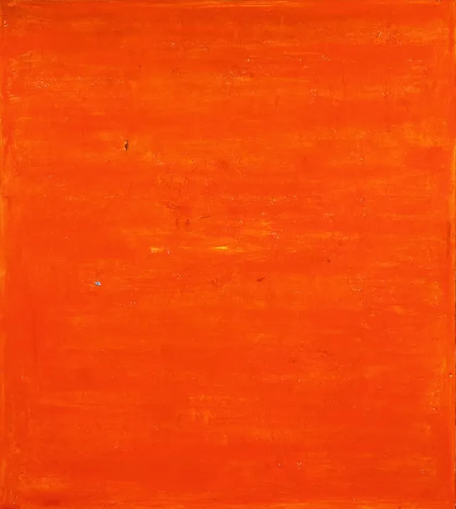 Erling Leick. 'Secret Painting', olie på lærred