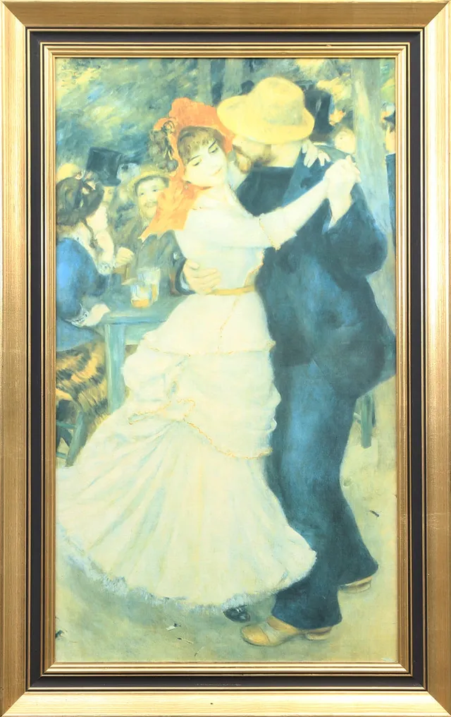 REPRODUKTIONSTRYCK, på duk, efter Renoir, så kallat Master Art.