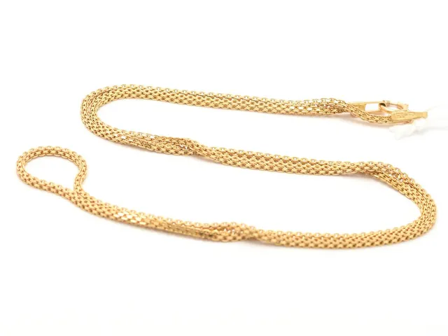 Kedja 18K 4,3g 42cm Bredd: 1mm