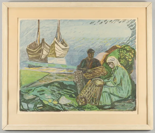 ROLF KONGSVOLD. "Fiskere".