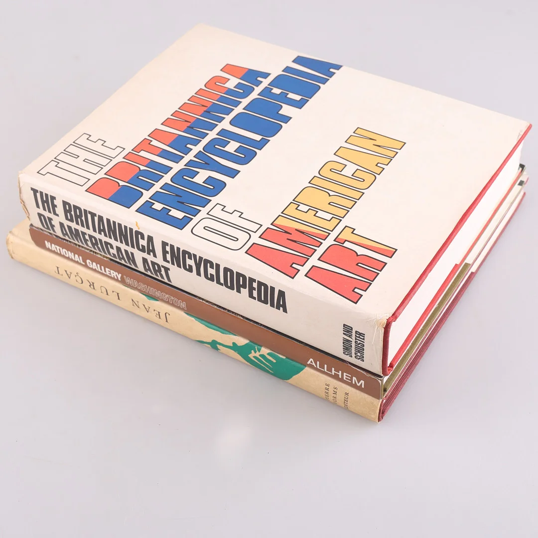 KONSTBÖCKER, 3 delar. — Books — Södermanlands Auktionsverk
