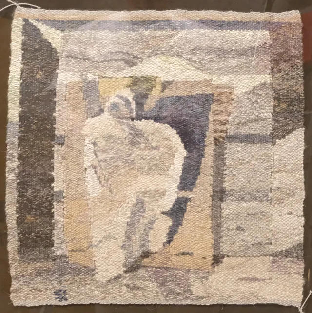 GUNNAR JANSER. "VÄKTAREN II", VÄVD.