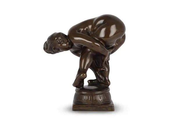 Kai Nielsen: 'Susanna' bronze figure