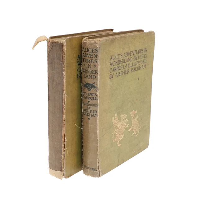 LEWIS CARROLL. Alice's Adventures in Wonderland, Illustrated by Arthur Rackham, n.d.