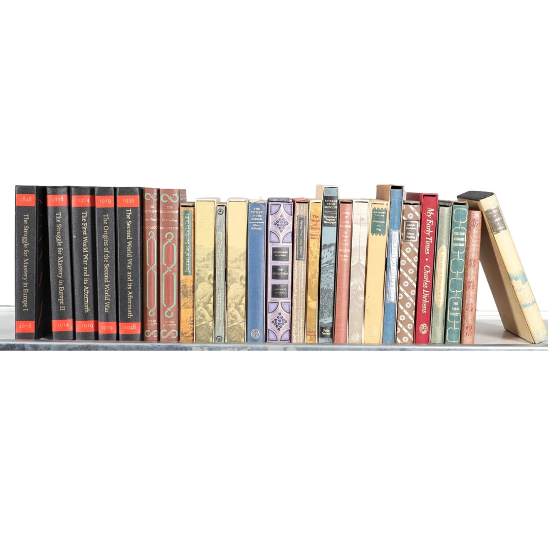 A COLLECTION OF FOLIO SOCIETY AND SIMILAR VOLUMES. — Books — Lawrences Auctioneers