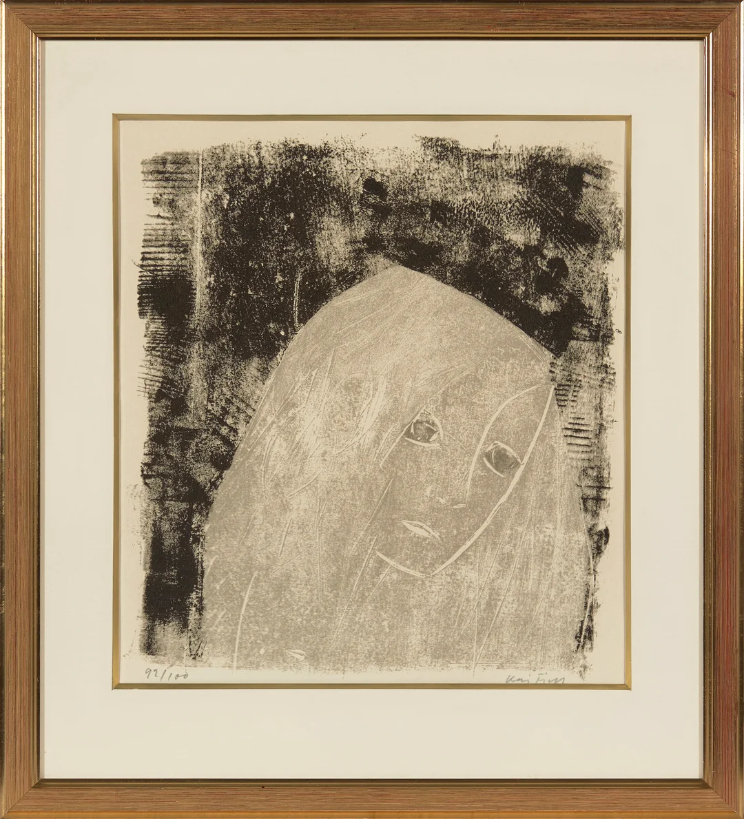 Fjell, Kai — "Pikehode" 1974 — Kunst/Grafikk — Blomqvist