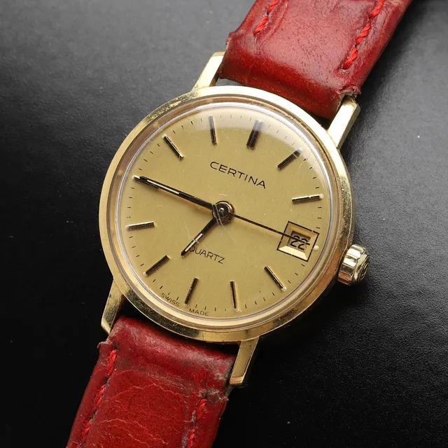 ARMBANDSUR, 18K guld, Certina.