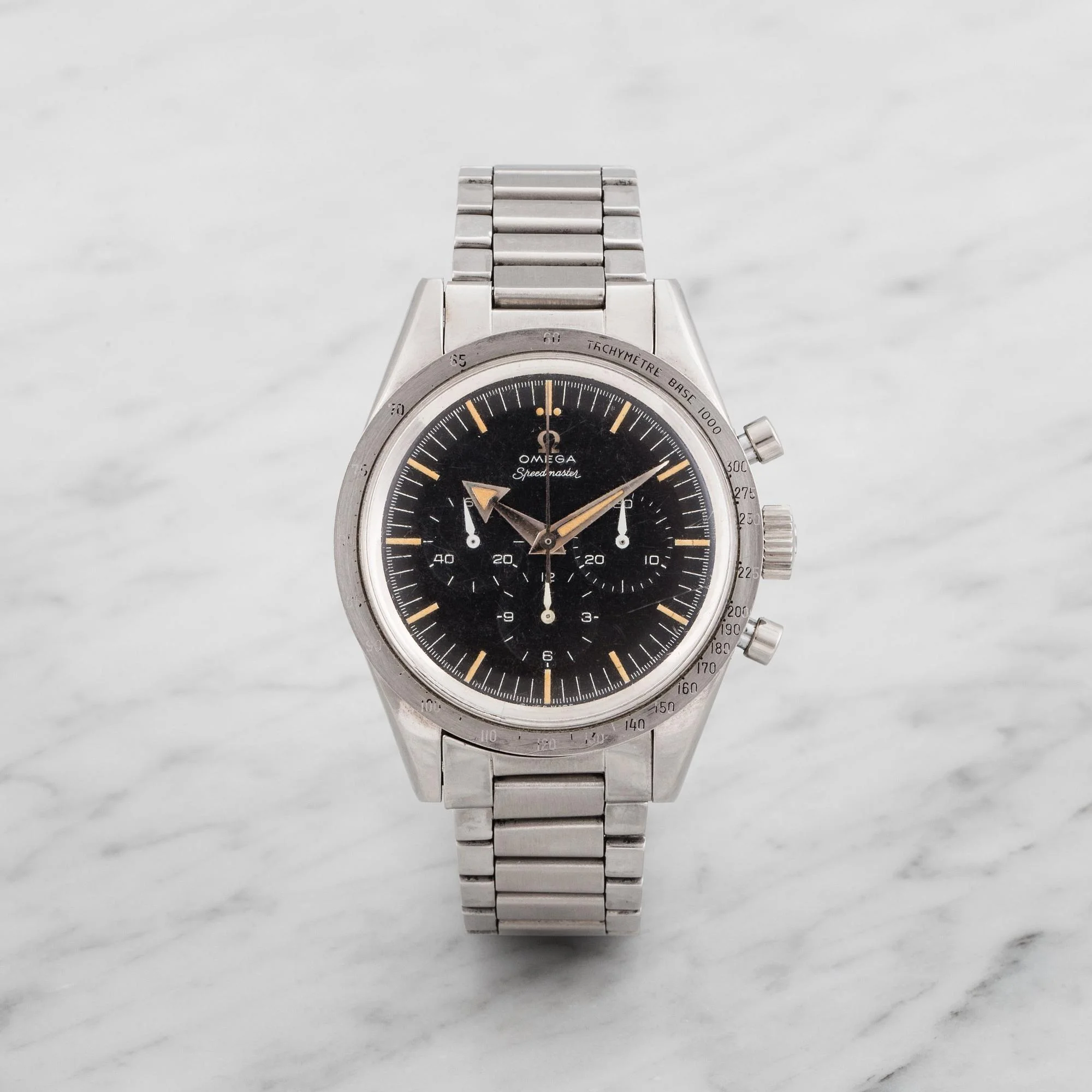 OMEGA, Speedmaster, kronograf, armbandsur, 39 mm, — Bukowskis