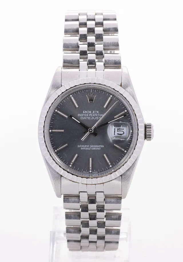 Rolex 'Datejust'. Vintage men's watch made of steel ref. 16030
