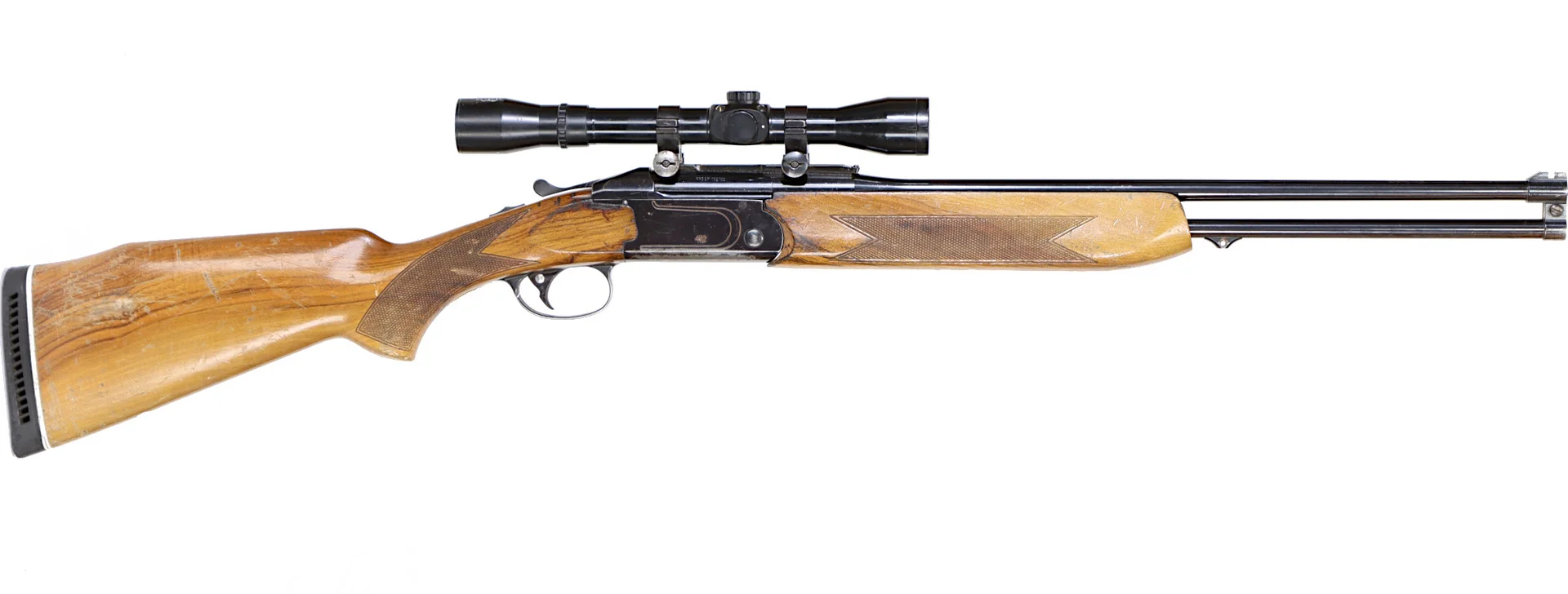 DUBBELSTUDARE MED TVÅ EXTRA PIPOR, Enkelskott, fabrikat Valmet, modell 412, kaliber .308W, tillv.nr P3559, se-nr begagnad. — Double express rifles — Walter Borg