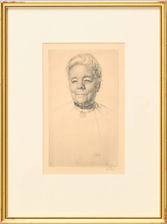 AXEL FRIDELL. "Selma Lagerlöf", 1929.