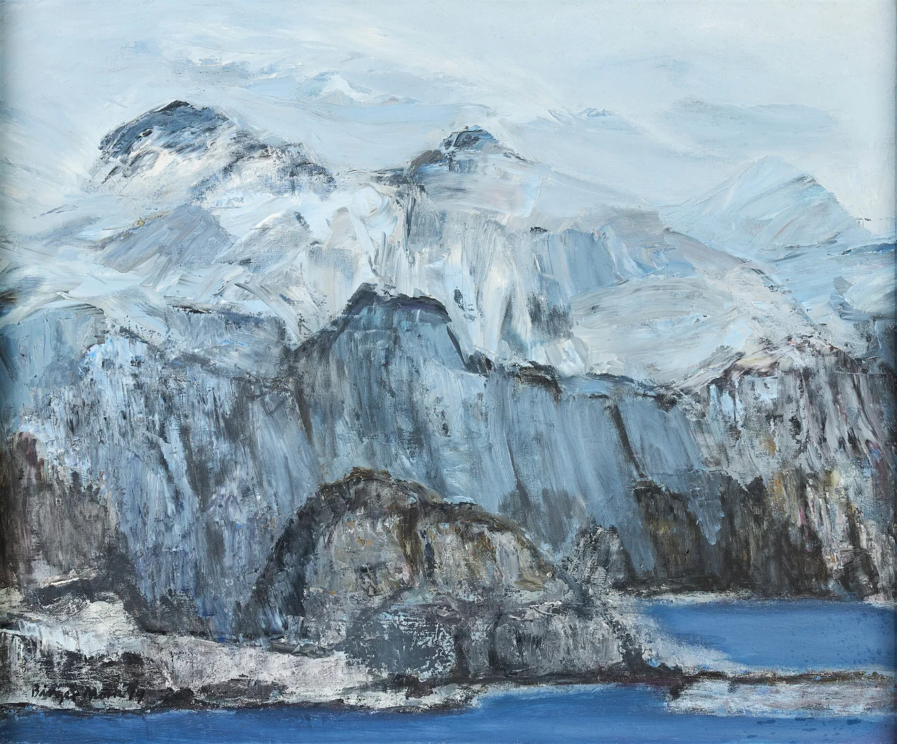 BIRGER MÖRK (Gävle, 1919-2010). Lofoten, signerad, olja på duk. — Paintings — Crafoord Auktioner Stockholm