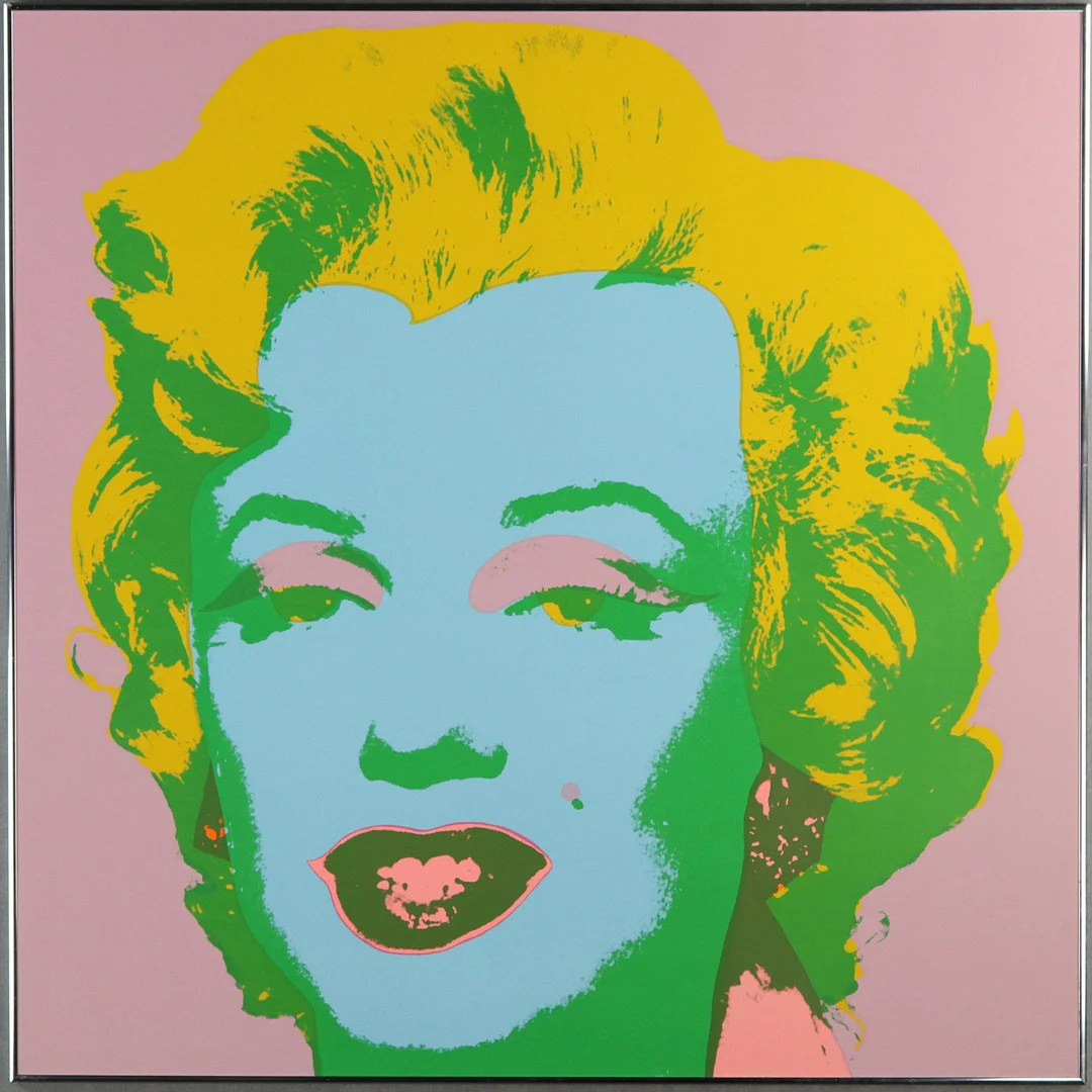 ANDY WARHOL. Efter, färgserigrafi, "Marilyn", utgiven av Sunday B Morning. — Engravings & Prints — Höganäs Auktionsverk