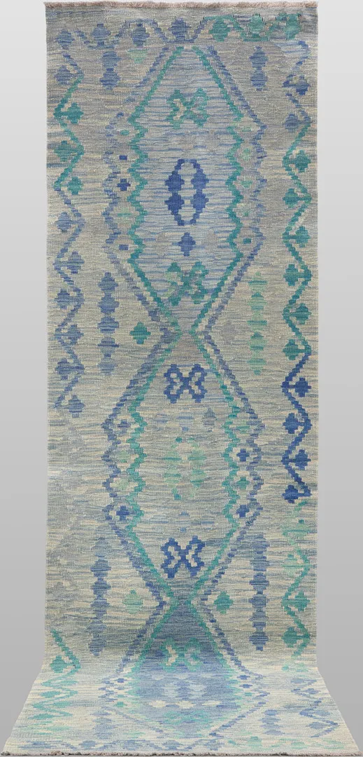ORIENTMATTA. Kelim klassisk design gallerimodell, 300 x 90 cm.