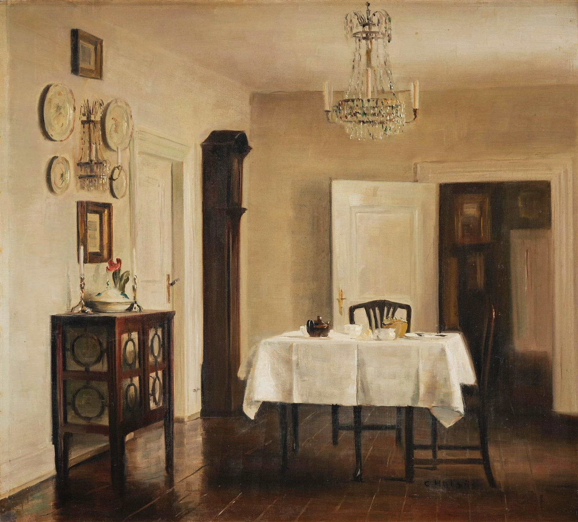 Carl Holsoe, "Interiör". — Bukowskis