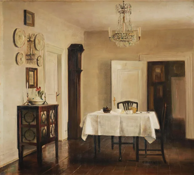 Carl Holsoe, "Interiör".