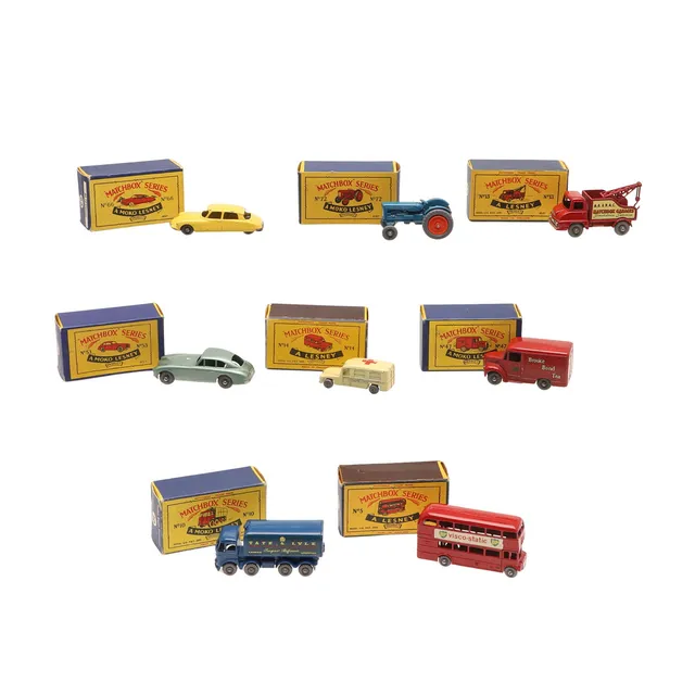 MATCHBOX SERIES - BOXED MODELS INCLUDING FORDSON TRACTOR.