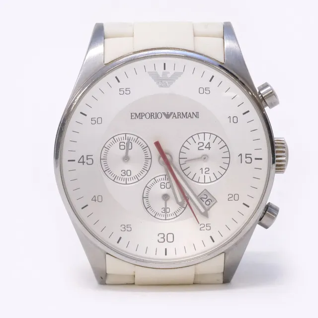 EMPORIO ARMANI. ARMBANDSUR, "SPORTIVO". QUARTZ. 2000-TAL.