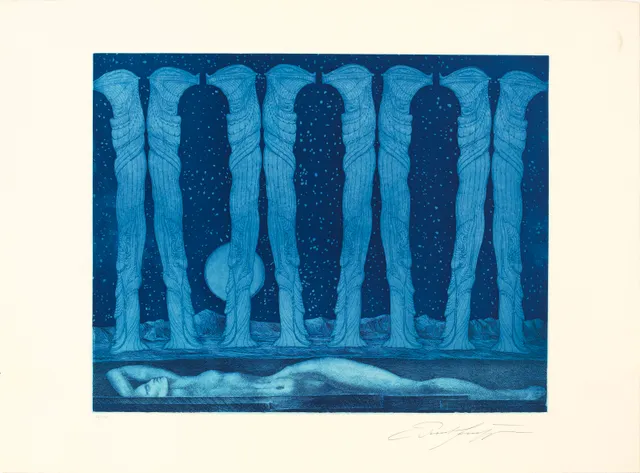 Fuchs, Ernst — "Hommage aux Prix Nobel" 1974-76