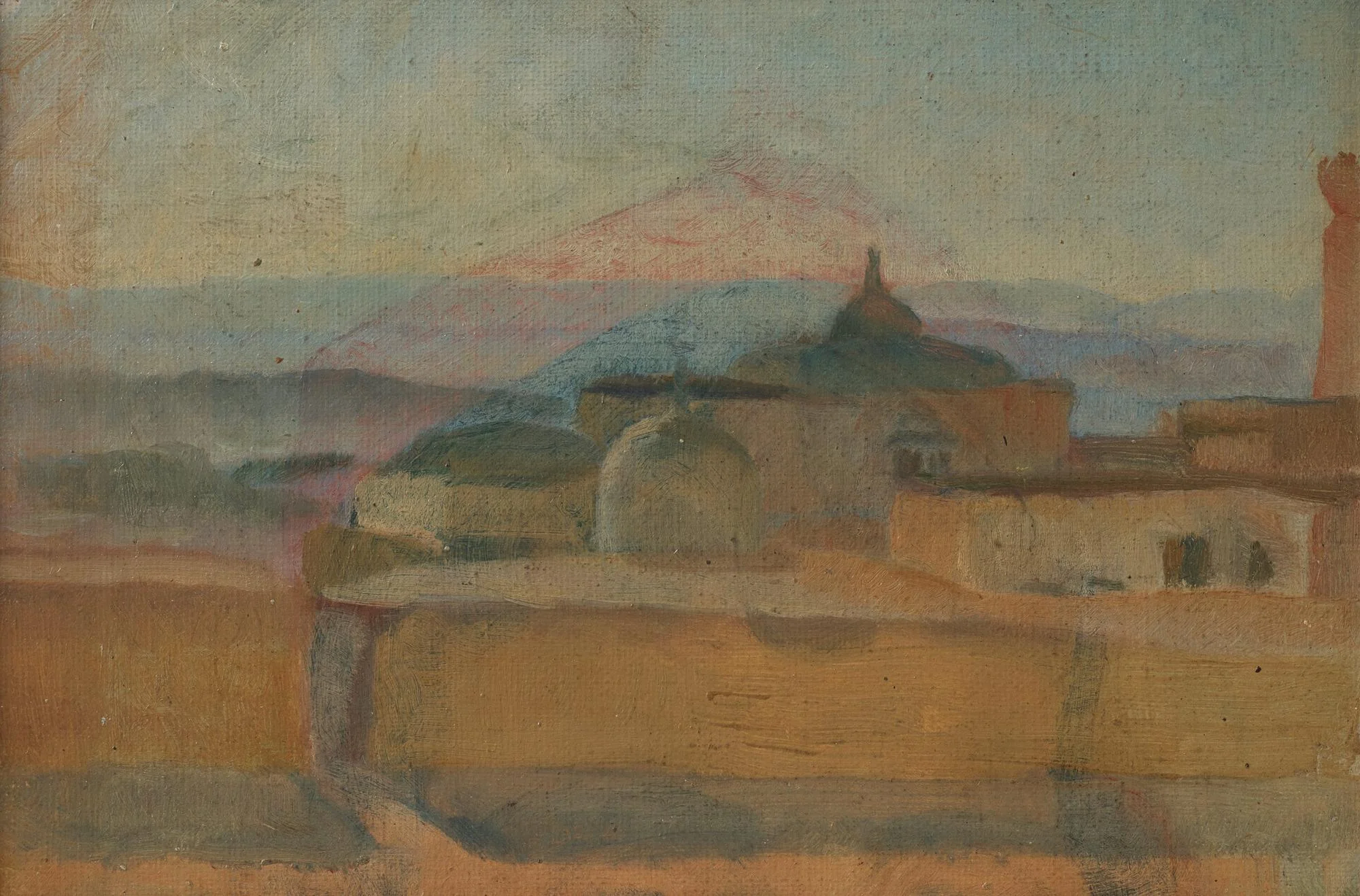 Ivan Aguéli, Afrikanskt stadslandskap. — Bukowskis