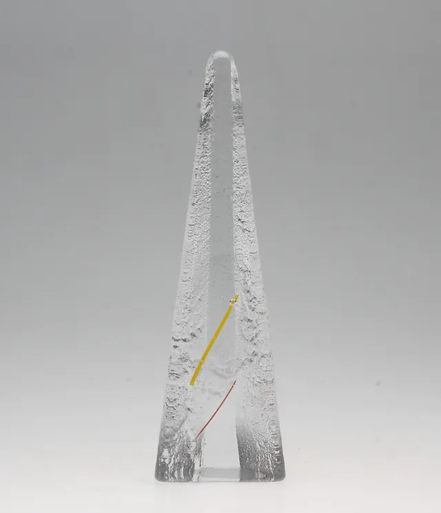 SKULPTUR, glas, Johansfors, etikettmärkt.