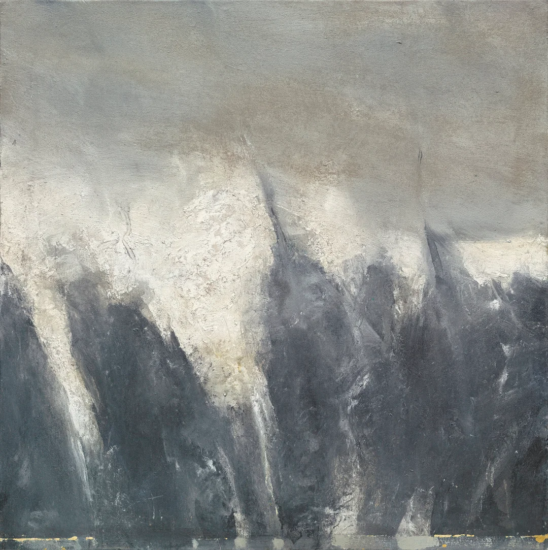 Opdahl, Ørnulf — "Lys langs fjorden" 1997 — Kunst/Maleri — Blomqvist