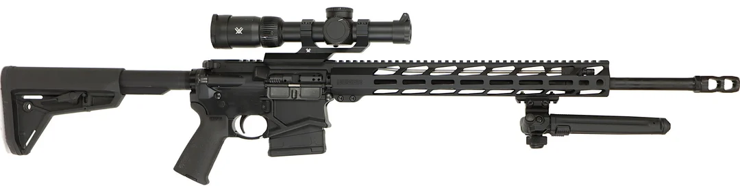 KULGEVÄR, Halvautomatisk, fabrikat Ruger, modell SFAR, kaliber .308 WIN, tillv.nr 563-62986, se-nr SE3605023. — Rifles — Walter Borg