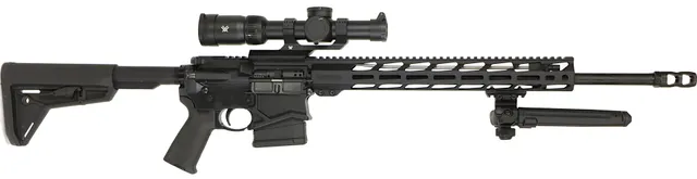 KULGEVÄR, Halvautomatisk, fabrikat Ruger, modell SFAR, kaliber .308 WIN, tillv.nr 563-62986, se-nr SE3605023.