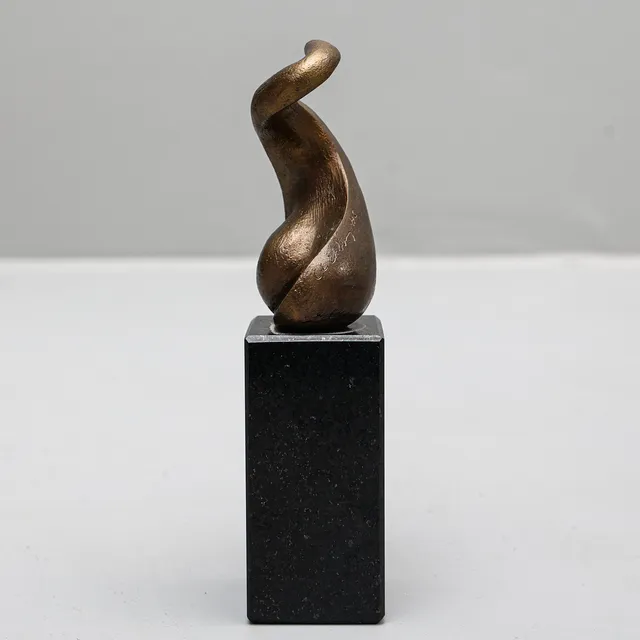 CARL GUSTAF EKBERG. Skulptur, brons, signerad.