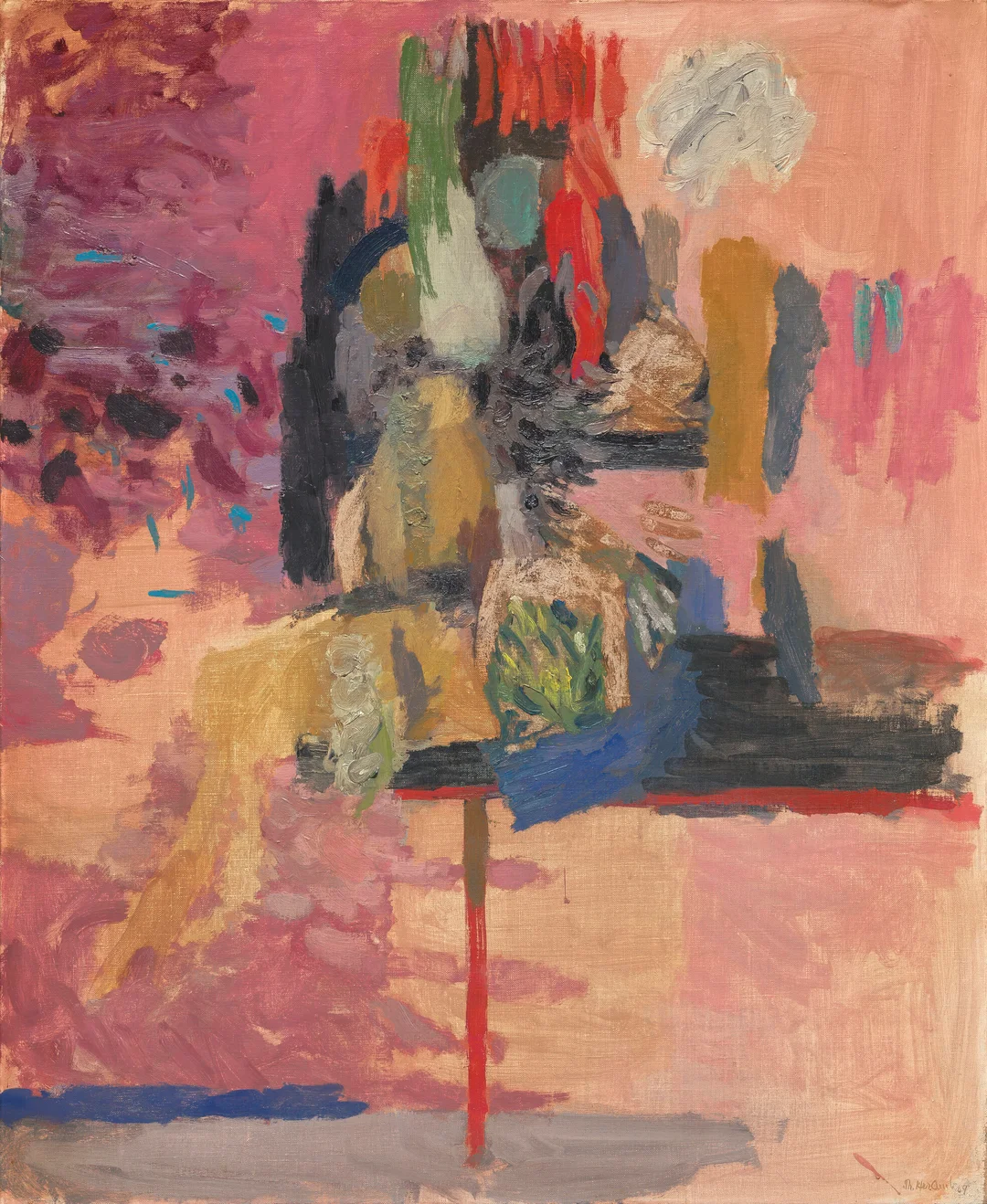 Heramb, Thore — "Diva" 1969 — Kunst/Maleri — Blomqvist