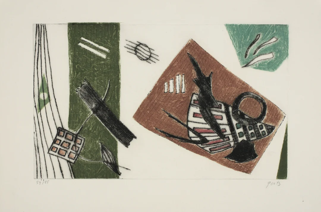 Goetz, Henri — Komposisjon — Kunst/Grafikk — Blomqvist