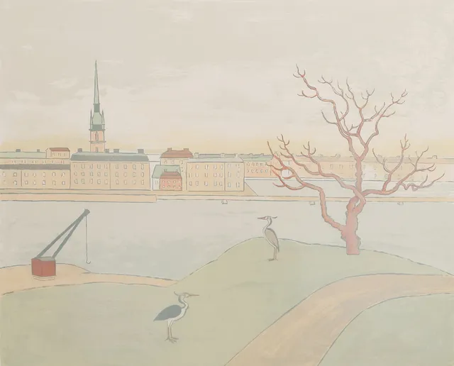 EINAR JOLIN. LITOGRAFI, STOCKHOLMSMOTIV, SIGNERAD OCH NUMRERAD 62/250.