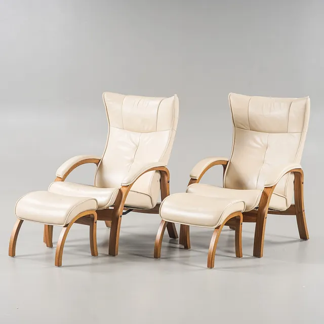 JAHN AAMODT. Fåtöljer 1 par "Easy" Conform, 2000-tal.