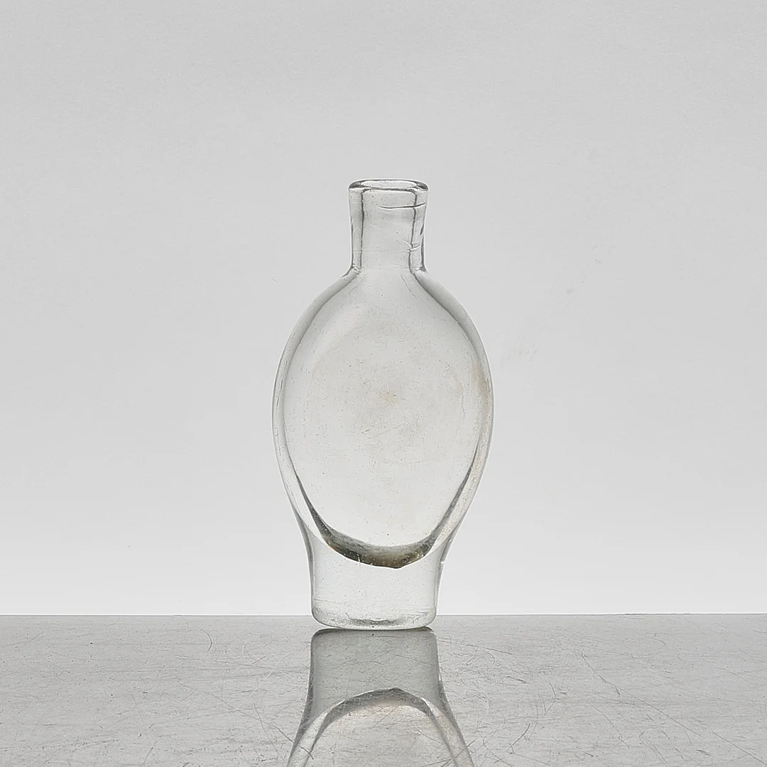 FICKPLUNTA, sk Lommeflaska, Glas. — Utility glass — Metropol Auktioner