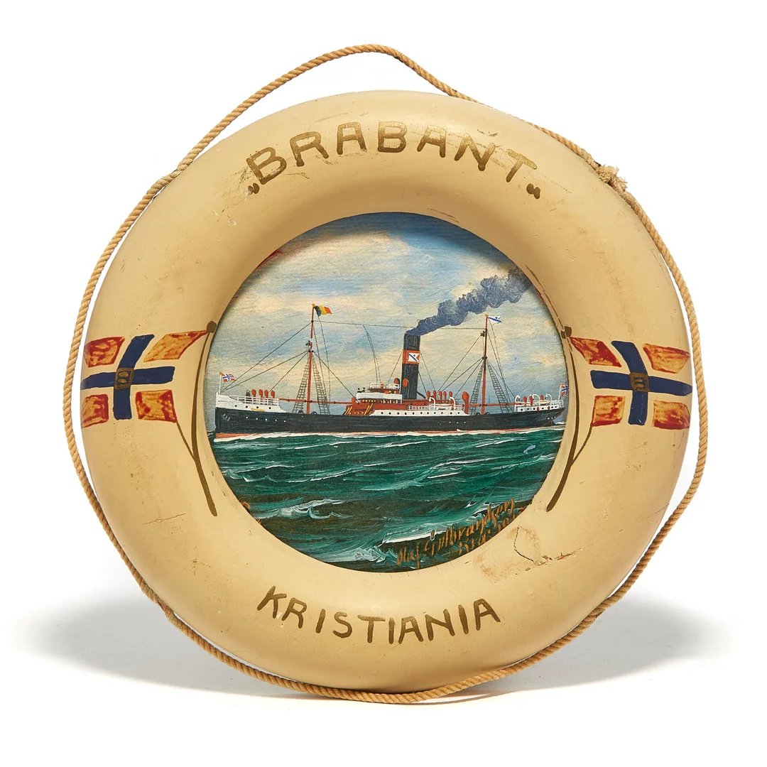 Gulbrandsen, Olaf — "Brabant" — Kunst/Maleri — Blomqvist