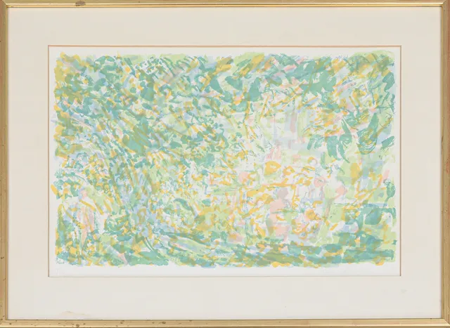 FRED ANDERSSON. Litografi, numrerad 53/250, signerad.